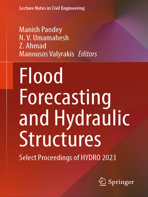 cover image of Flood Forecasting and Hydraulic Structures
